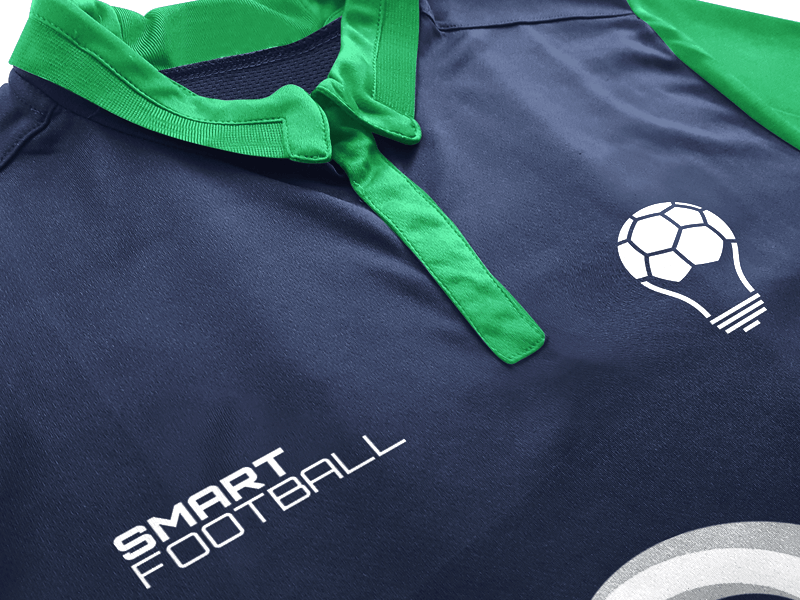 Koszulka z logo Smart Football